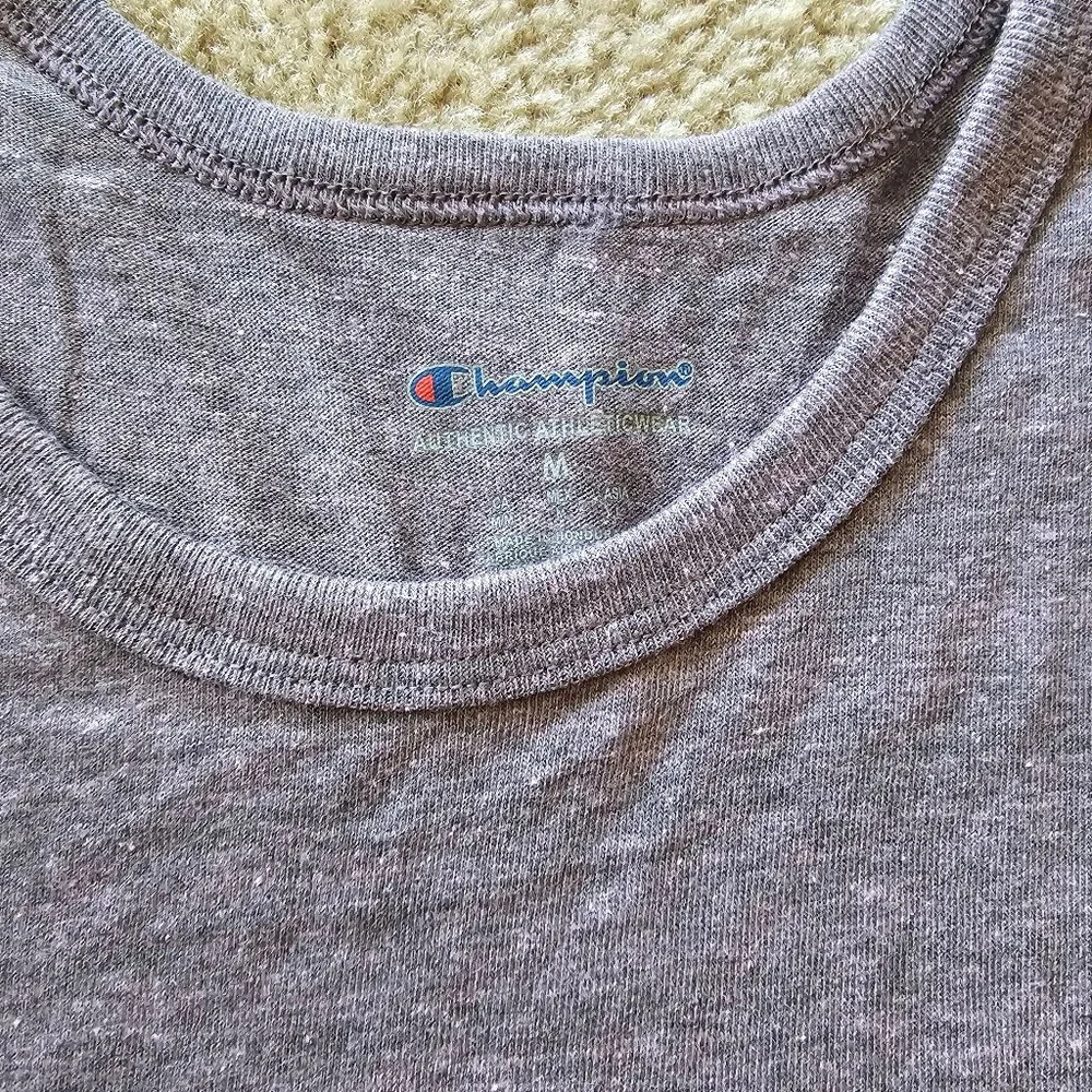 Champion Tank Top Mens Medium Heather Purple